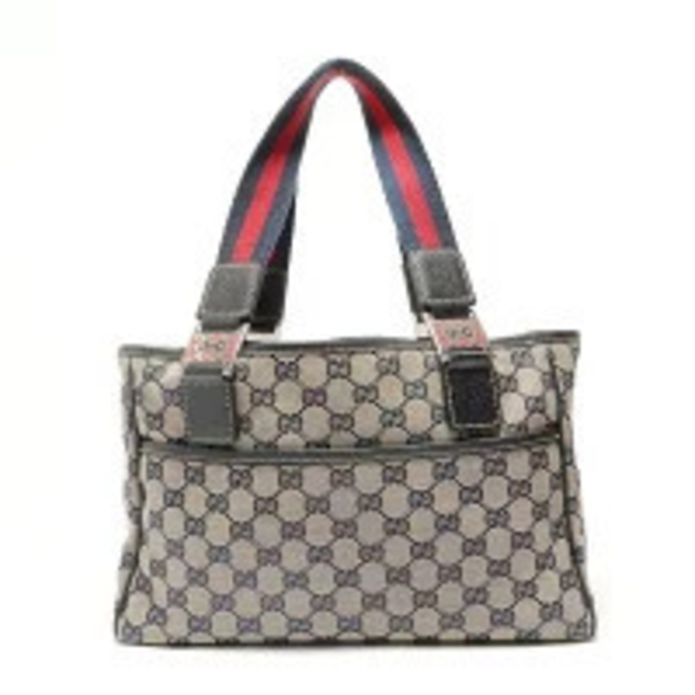 Gucci Sherry GG Handbag Navy Blue